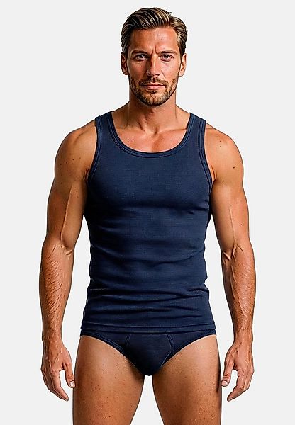 ESGE - Die Wäsche-Macher Unterhemd 5er Pack - Feinripp Jeans (Spar-Set, 5-S günstig online kaufen