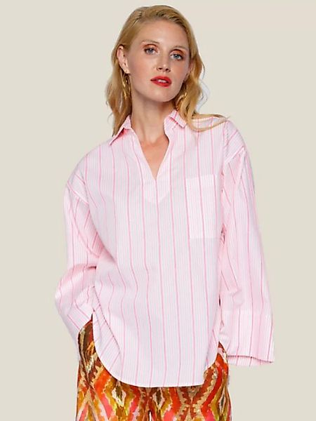 TONNO & PANNA Schlupfbluse Shirtbluse Simonton Neon Stripes günstig online kaufen
