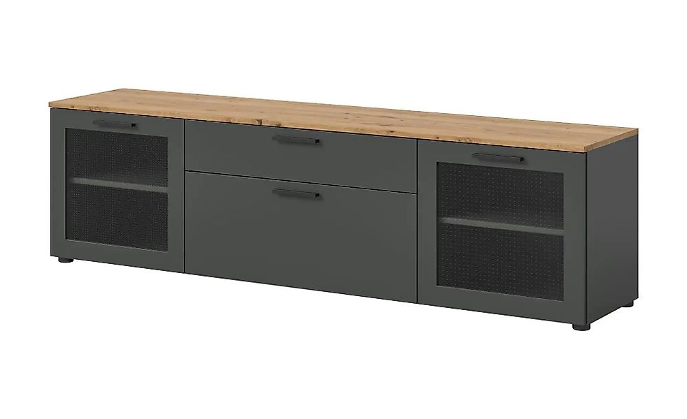 Lowboard  Niklas ¦ grau ¦ Maße (cm): B: 185 H: 52 Kommoden & Sideboards > L günstig online kaufen