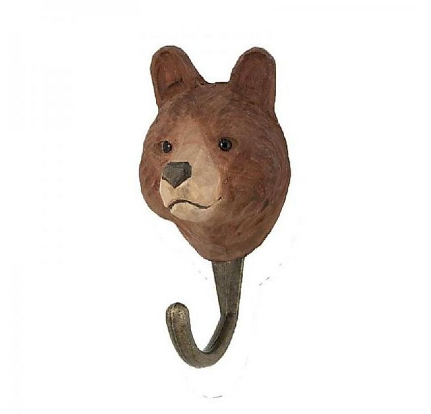 Wildlife Garden Garderobenhaken Kleiderhaken DecoHook Braunbär günstig online kaufen
