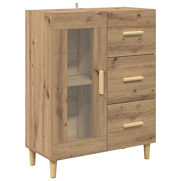vidaXL Sideboard Artisan-Eiche 69,5 x 34 x 90 cm Holzwerkstoff 880834 günstig online kaufen