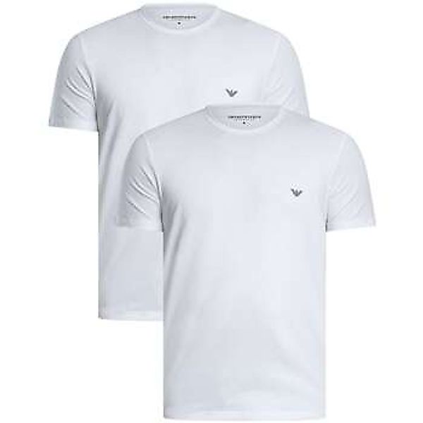Emporio Armani  T-Shirt 2er-Pack Lounge-T-Shirts mit Rundhalsausschnitt günstig online kaufen