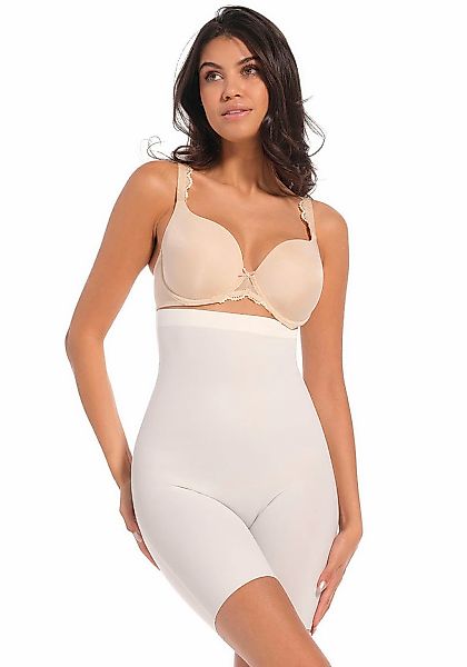 MAGIC Bodyfashion Shapinghose "Maxi Hi-Bermuda", Silikonbesatz an der Obers günstig online kaufen