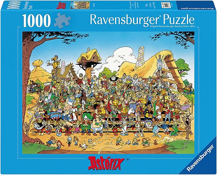 Ravensburger Puzzle Asterix, Familienfoto, 1000 Puzzleteile, günstig online kaufen