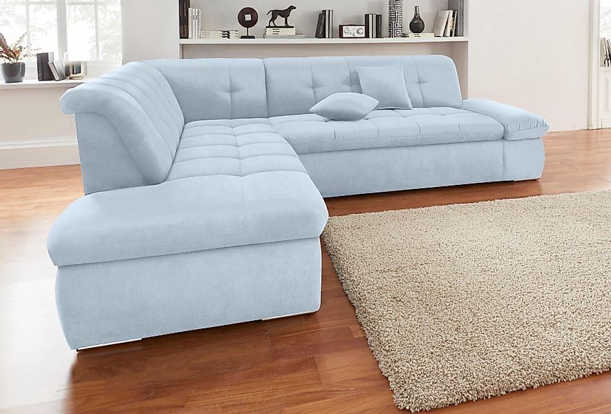 DOMO collection Ecksofa NMoric incl. Zierkissen günstig online kaufen