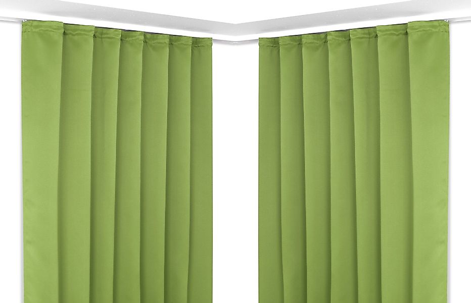 Beautex Verdunkelungsvorhang 2er Set Verdunkelungsgardine mit günstig online kaufen