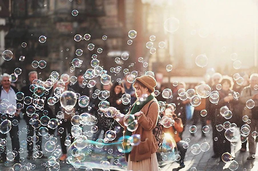 Wandkraft | Wanddekoration City Life Bubbles günstig online kaufen