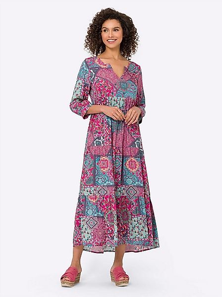 heine Etuikleid Druck-Kleid 3/4-Arm günstig online kaufen