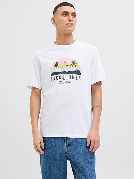 Jack & Jones Rundhalsshirt JJPALM TEE günstig online kaufen