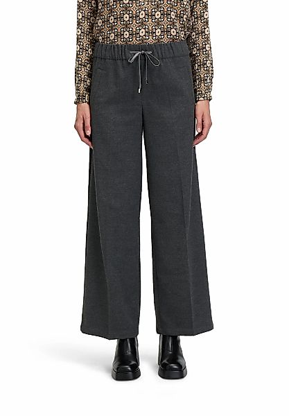 Cartoon Stoffhose "Cartoon Damen Stoffhose mit Bügelfalte", Bindeband günstig online kaufen