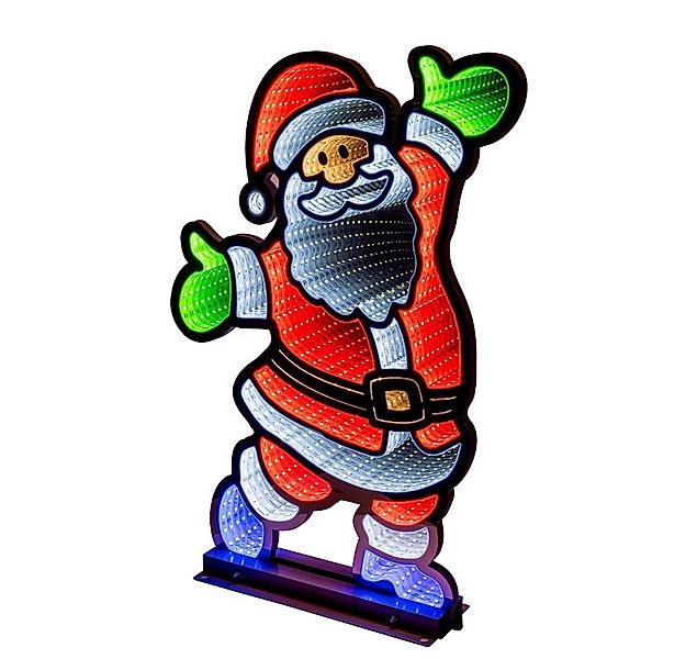 Star-Max LED Fensterbild 36022 LED-Weihnachtsmann mit Infinity Effekt 444 S günstig online kaufen