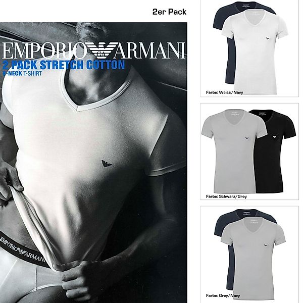 Emporio Armani Unterziehshirt CC717 Stretch Cotton günstig online kaufen