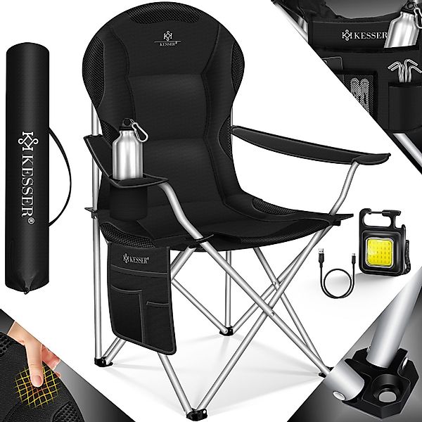 KESSER Campingstuhl, Campingstuhl faltbar bis 150kg günstig online kaufen