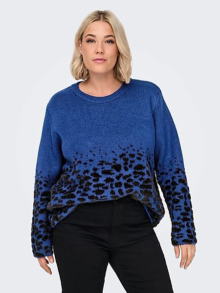 ONLY CARMAKOMA Rundhalspullover CARANNI LS O-NECK günstig online kaufen