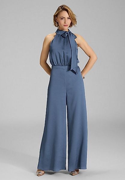 SWING Jumpsuit - Jumpsuit mit Schluppe aus gehämmertem Satin Oberteil in lo günstig online kaufen