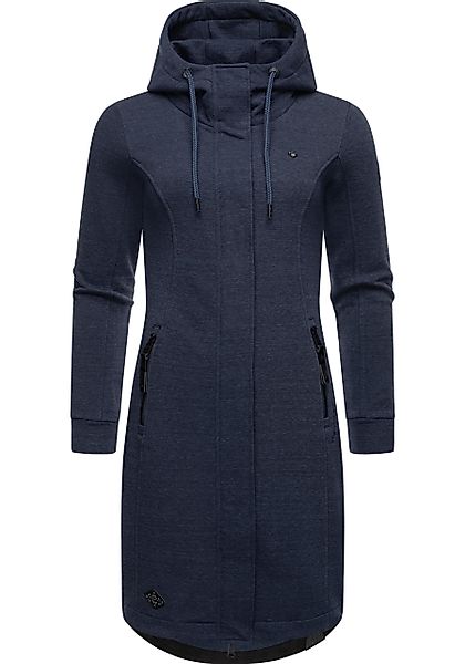 Ragwear Kurzmantel "Letti Long", Übergangsjacke aus Fleece mit Kapuze günstig online kaufen