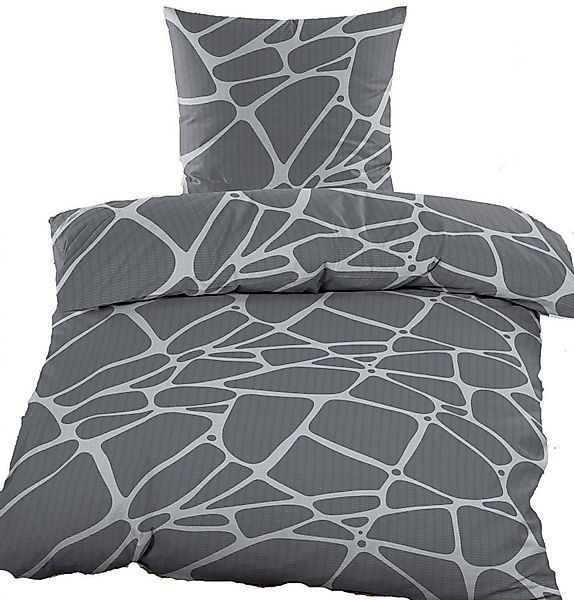 KH-Haushaltshandel Bettwäsche Seersucker Bettwäsche, 135x200+80x80cm, bügel günstig online kaufen