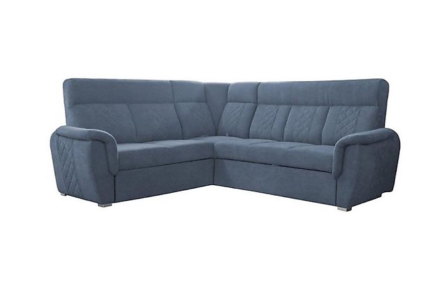 JVmoebel Ecksofa L-Form Möbel Polster Rosa Akro Textil Couch Italien Rosa, günstig online kaufen