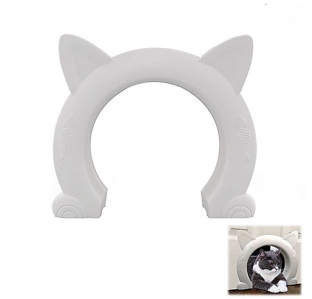 NUODWELL Katzenklappe Katzentür Innentür, Haustiertüren für alle kleine Kat günstig online kaufen