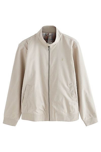 Next Blouson Wasserabweisende Harrington-Jacke mit Karofutter günstig online kaufen