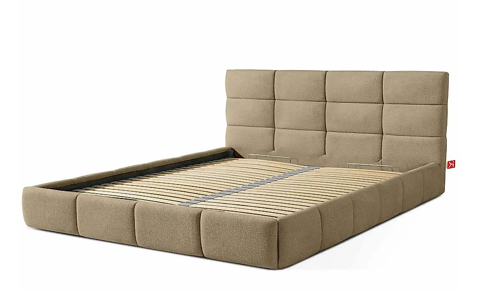 KONSIMO Polsterbett  Altos ¦ beige ¦ Maße (cm): B: 196 H: 115 Betten > Pols günstig online kaufen