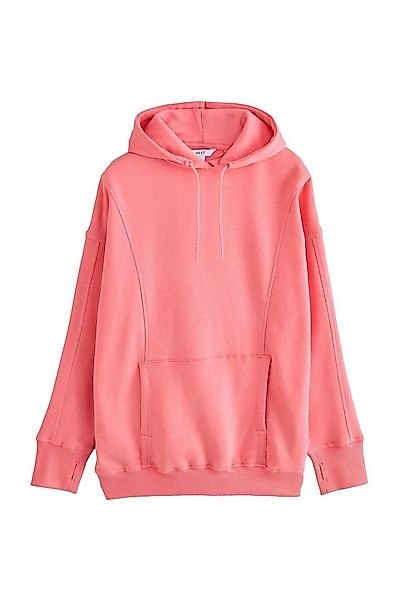 Next Kapuzenpullover Längeres Active Hoodie mit Taschen und Saumdetail (1-t günstig online kaufen