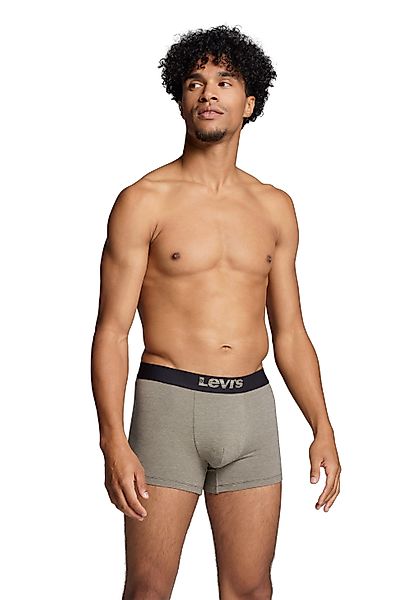 Levis Boxershorts "LEVIS MEN MEL WB BOXER BRIEF ORG CO 2P" 2er Pack, mit br günstig online kaufen