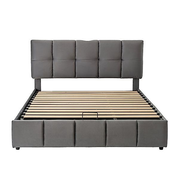Gotagee Polsterbett Jugendbett 140x200cm Bettgestell mit Stauraum Gästebett günstig online kaufen