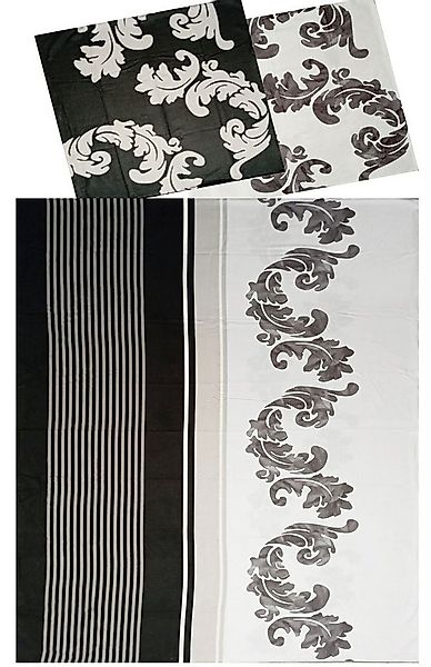 KH-Haushaltshandel Bettwäsche 2-tlg. Biber Winter Bettwäsche 135x200 + 80x8 günstig online kaufen