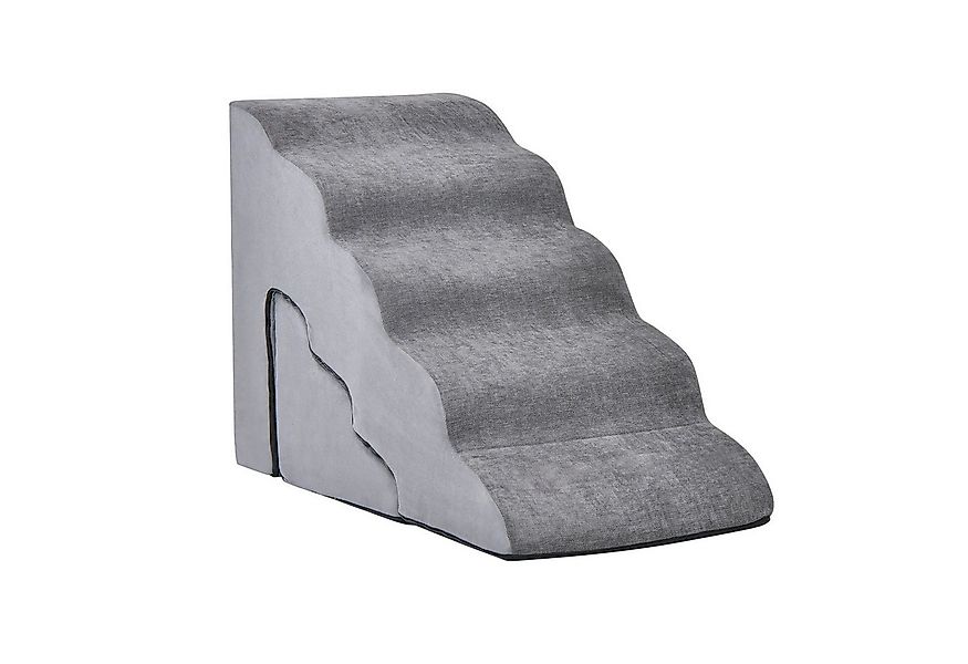 COSTWAY Haustiertreppe Hunderampe, 5+3 Stufen, Waschbar günstig online kaufen