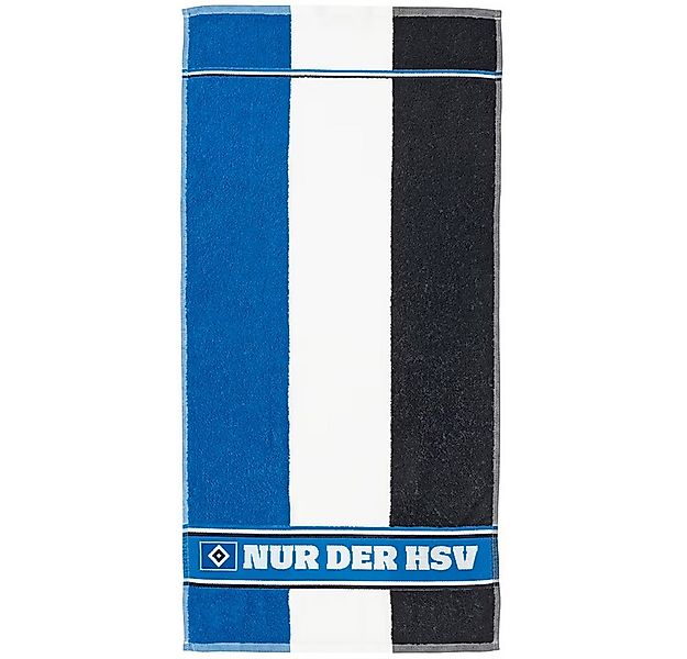 Hamburger SV Handtuch HSV Handtuch Blockstreifen günstig online kaufen
