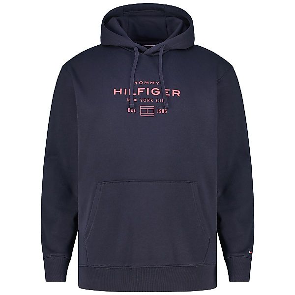 Tommy Hilfiger Hoodie aus Baumwollmischung Farbe marine Größe: 3XL günstig online kaufen