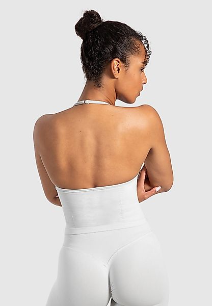 Smilodox Tanktop Malena, Cropped Neckholder Sporttop, günstig online kaufen