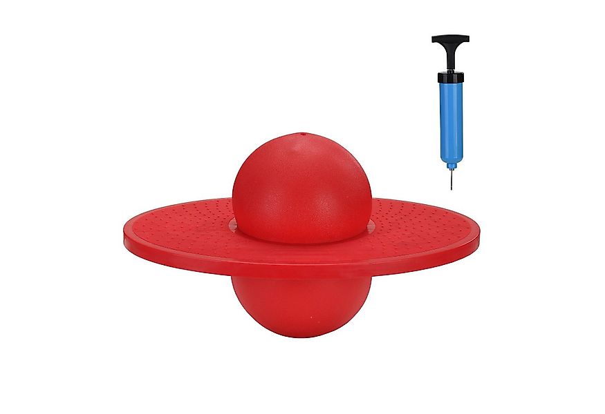 relaxdays Hüpfspielzeug Pogo Ball für Kinder bis 100 kg, rot günstig online kaufen