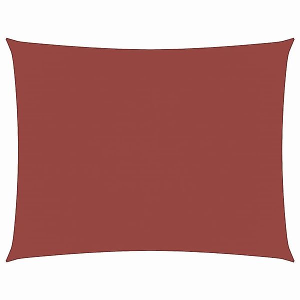 vidaXL Sonnensegel Oxford-Gewebe Rechteckig 4x5 m Terrakotta-Rot 135381 günstig online kaufen