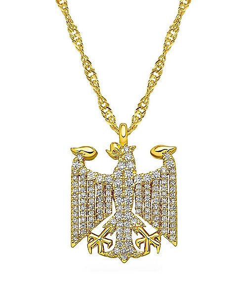 d'origine Kette mit Anhänger Deutschland Adler Kette für Damen, Deutschland günstig online kaufen
