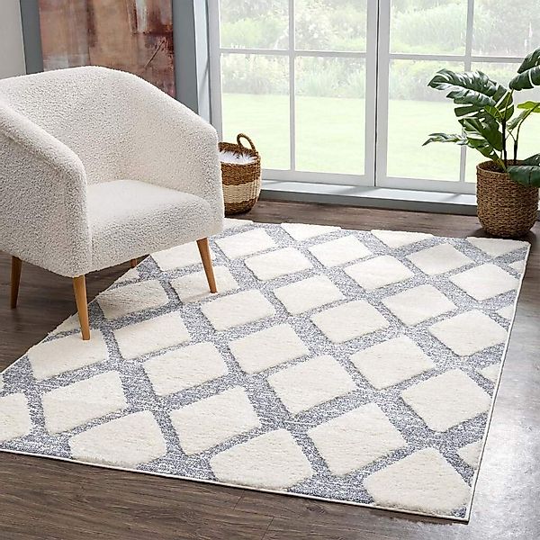 Carpet City Hochflor-Teppich Focus 4497, rechteckig, günstig online kaufen