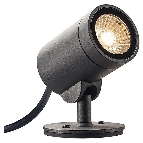 Helia LED SPOT, Outdoor Strahler, 3000K, 35°, anthrazit, IP55 günstig online kaufen