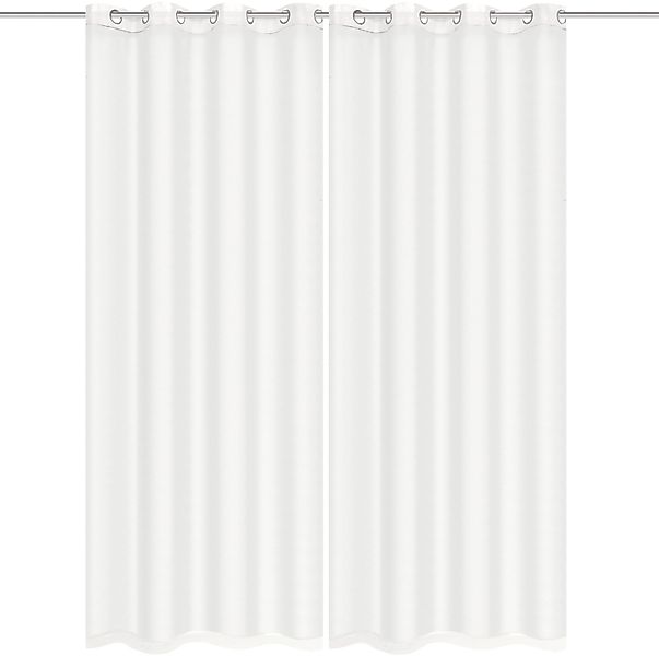 HOME WOHNIDEEN Gardine "DOLLY" Ösen 2 Stk. tlg. transparent günstig online kaufen
