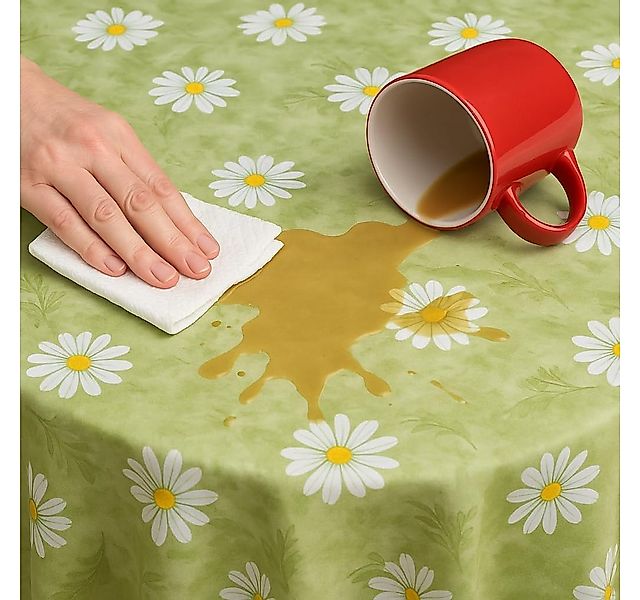 texpot Tischdecke PVC Wachstuch Blumen Blüte abwischbar Wachstuchtischdecke günstig online kaufen
