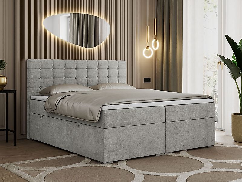MKS MÖBEL Boxspringbett SUSAN (Set, Packung, günstig online kaufen