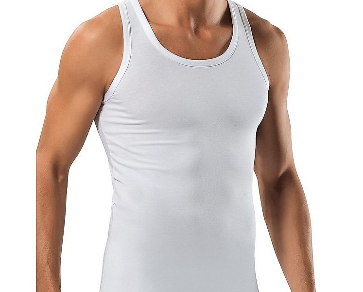 cwonlineshop Unterhemd 4er Sparset Tank-Top / Achselshirt für Herren, weiß günstig online kaufen