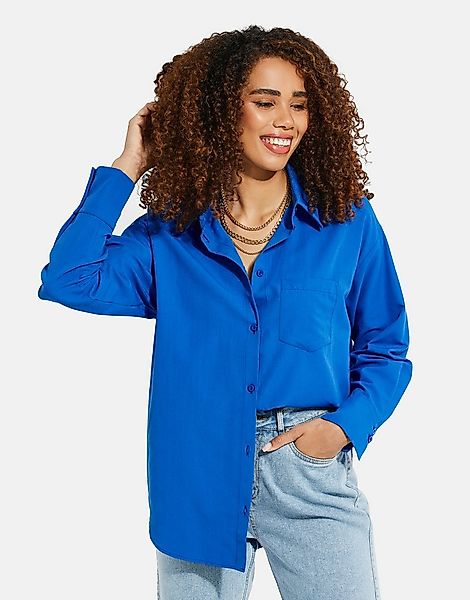 Threadbare Flanellbluse THB Delialah mit Manschetten und Kent-Kragen günstig online kaufen
