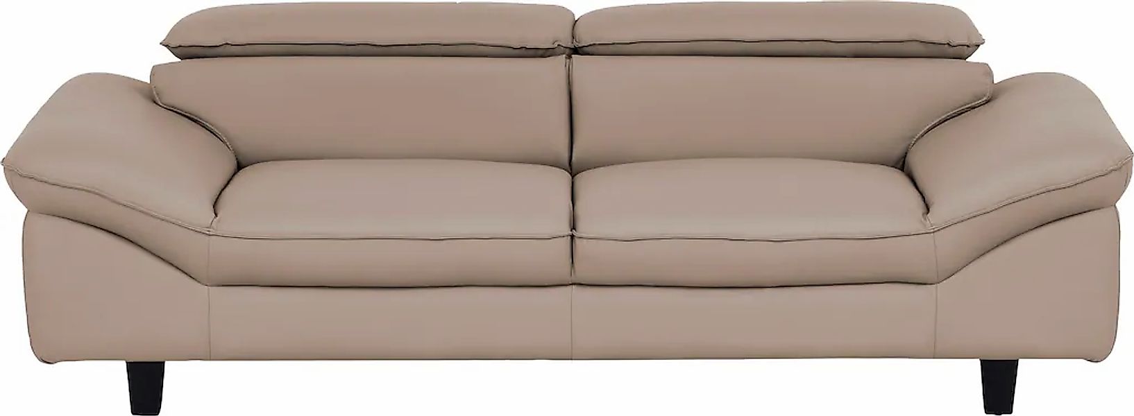 Home affaire 3-Sitzer "Pilot", Big-Sofa mit Kopfteilverstellung günstig online kaufen