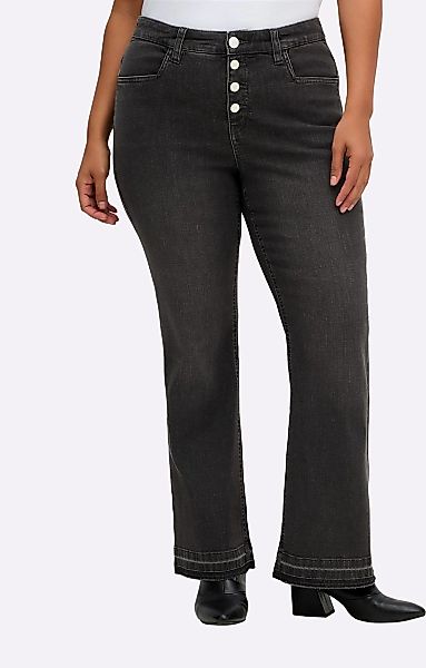 Sheego Bootcut-Jeans 1 Stk. tlg. günstig online kaufen