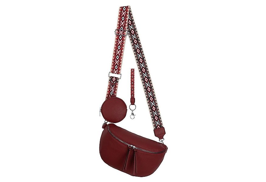 EAAKIE Gürteltasche Bauchtasche Umhängetasche Crossbody-Bag Kunstleder Ital günstig online kaufen