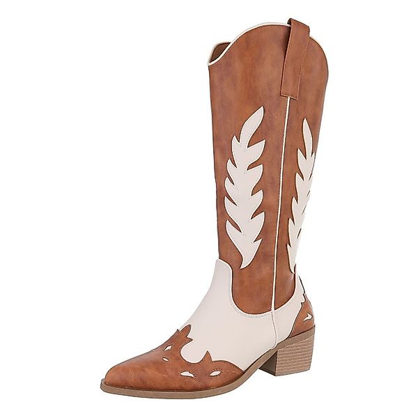 Ital-Design Damen Cowboyboots Western Westernstiefel (87336793) günstig online kaufen