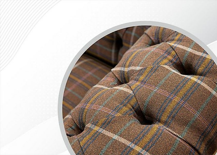 JVmoebel Chesterfield-Sofa Chesterfield Sofa hochwertig Handarbeit massiv H günstig online kaufen