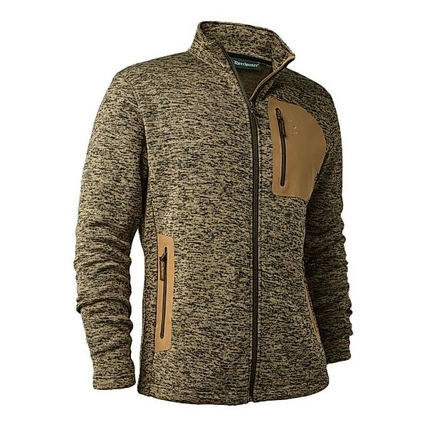 Deerhunter Outdoorhemd DEERHUNTER Sarek Strickjacke Butternut melange günstig online kaufen