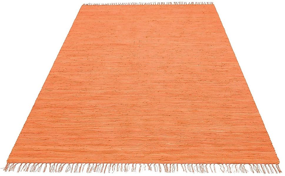 OTTO home Teppich Paul, rechteckig, Höhe: 5 mm, Wendeteppich, Uni, handgewe günstig online kaufen